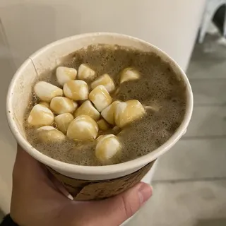 Hojicha Caramel Latte