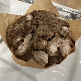 Hojicha Muffin w/ Walnuts