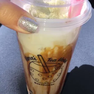 E1. Brown Sugar (cream cheese and boba)