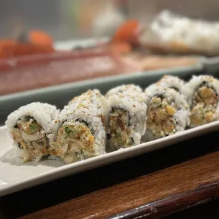 Soft shell crab roll