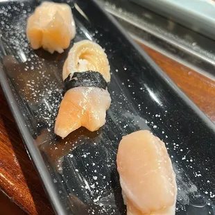 Orange Clam Sashimi