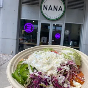 chicken shawarma bowl