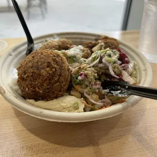 Falafel bowl