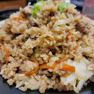 Beef fried rice