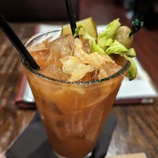 Wasabi ginger bloody mary
