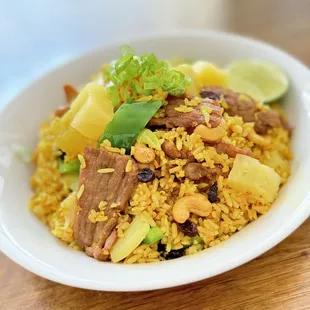 Pineapple Fried Rice Flank Steak