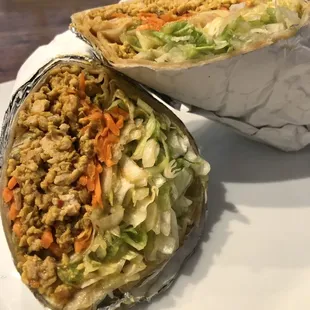 Chicken Roti Wrap
