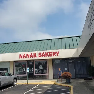 View from parking lot