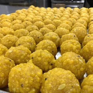 Fresh Desi Ghee Ladoo (Indian Sweet) only available here!!