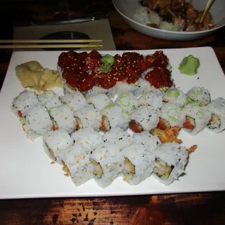 Spicy poke Roll