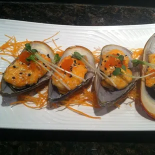 Baked Mussels