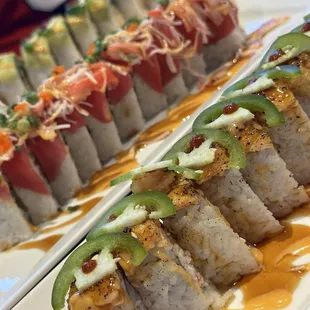 sushi and sashimi, sushi, sashimi, food