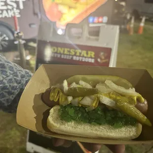 Lonestar hot dog (this is the OG)