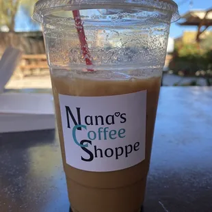 24oz Iced White Mocha