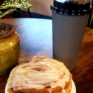 Coffee &amp; Cinnamon Roll