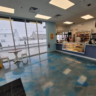 the inside of a store