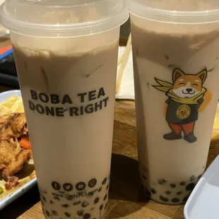 Milk Boba Milk Tea