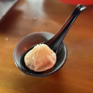 Xiao Long Bao Soup Dumplings had a thin, lightly chewy wrapper that kept the soup inside.