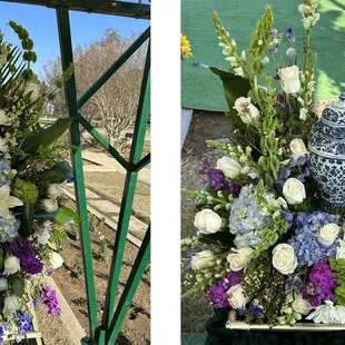 My Mom's Funeral Flowers