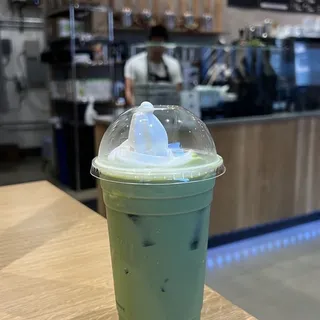 Matcha Soft Serve Latte