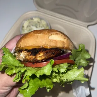 Cajun Grilled Chicken Sandwich