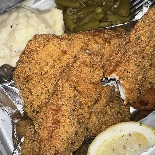 Fried catfish