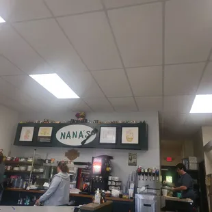 The counter