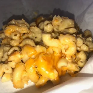 Side of our delicious and cheesey mac and cheese