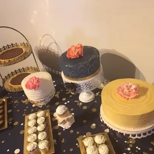 Wedding dessert table