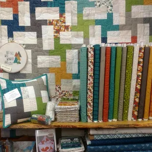 Adventure quilt is catching attention of guys and gals.
