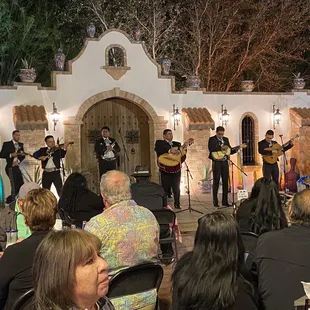 Mariachi Estrella at Nana&apos;s on Friday nights. They were great!!!