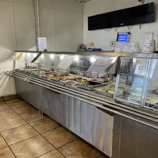 Buffet line
