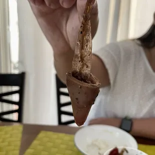 not cleaned