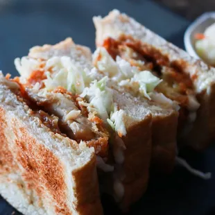 Chicken Miso Katsu Sando