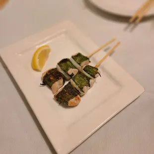 Shiso Chicken- Chicken White Meat Wrapped w/ Shiso Leaf