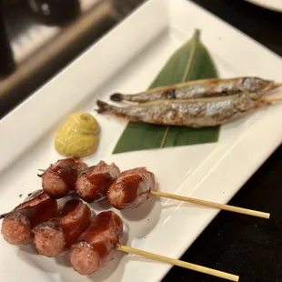 Pork Sausage and Dried Smelt