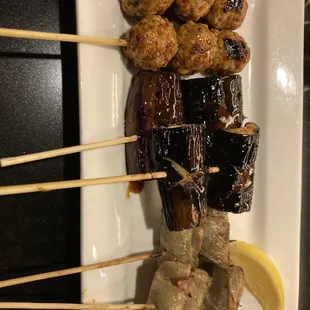 Tsukune, Nasu, Gobo Maki