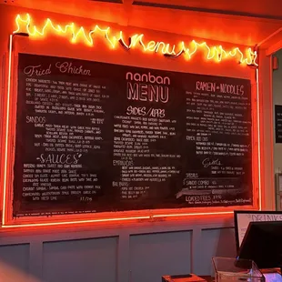 menu, pizza