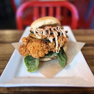 Hot Chicken Sando