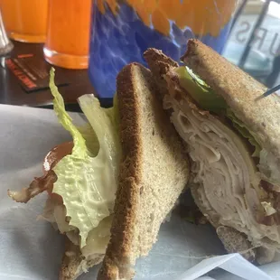 Bacon and Turkey Sandwich