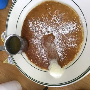 Lemon Pancake Breakfast