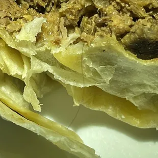 Burrito from Nancy's Fiesta food truck.