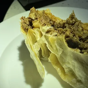 Human hair in my burrito!!!