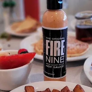 Nancy's exclusive Auburn's own Fire Nine hot sauce