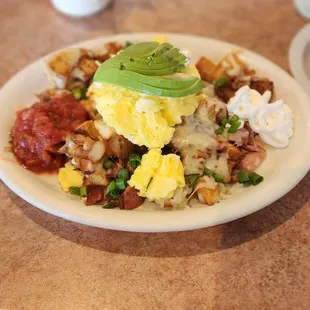 It's called the Mess..but so good and couldn't even finish it.