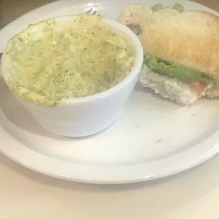 Chicken salad sandwich.