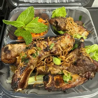 Grilled Pork Ribs Appetizer