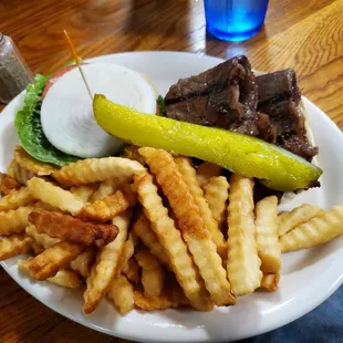 My teri beef sandwich was ono.