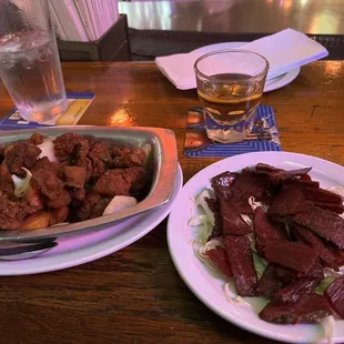 Pipikaula $5.75 &amp; Lechon $13.50 10/27/2022