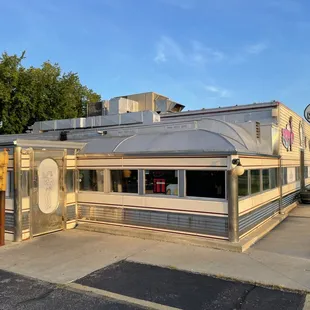 the front of the diner